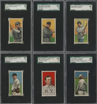 1909-11 T206 White Border BVG-Graded and SGC-Graded Collection (148) Including Hall of Famers